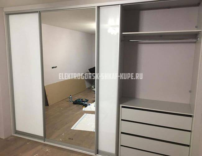 Встроенные шкафы на заказ Электрогорск
